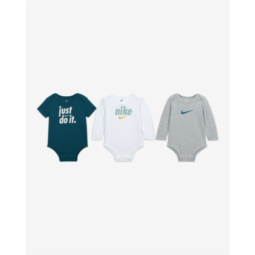 Nike E1D1 3-Pack Bodysuits Baby Bodysuit Pack