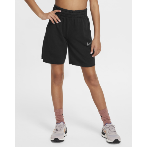 Nike Sportswear Big Kids (Girls) Dri-FIT Fleece Shorts