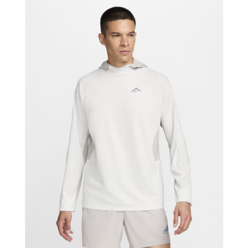 Nike Trail Mens Dri-FIT UV Long-Sleeve Hooded Running Top