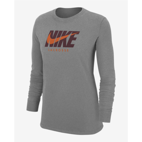 Nike Womens Lacrosse Long-Sleeve T-Shirt