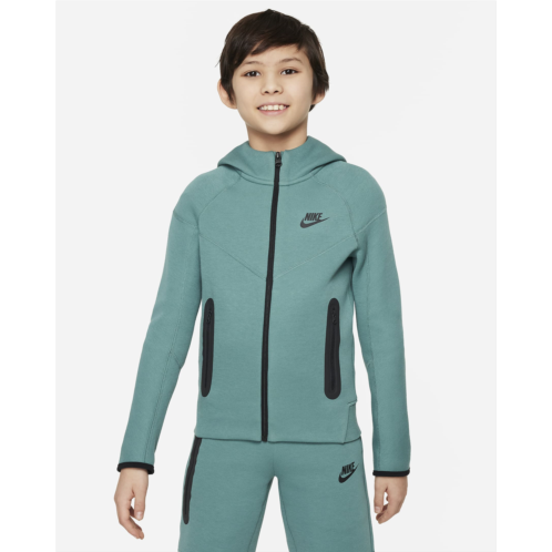 Nike Sportswear Tech Fleece Big Kids (Boys) Full-Zip Hoodie