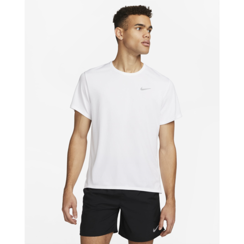 Nike Miler Mens Dri-FIT UV Short-Sleeve Running Top
