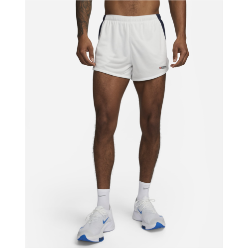 Nike Track Club Mens Dri-FIT 3 Brief-Lined Running Shorts