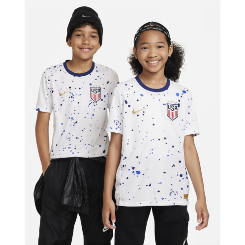 USWNT (4-Star) 2023 Stadium Home Big Kids Nike Dri-FIT Soccer Jersey