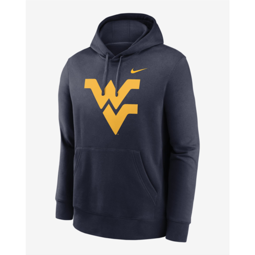 West Virginia Mountaineers Primetime Evergreen Club Primary Logo Mens Nike College Pullover Hoodie