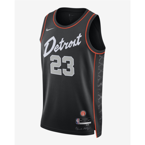 Jaden Ivey Detroit Pistons City Edition 2023/24 Mens Nike Dri-FIT NBA Swingman Jersey