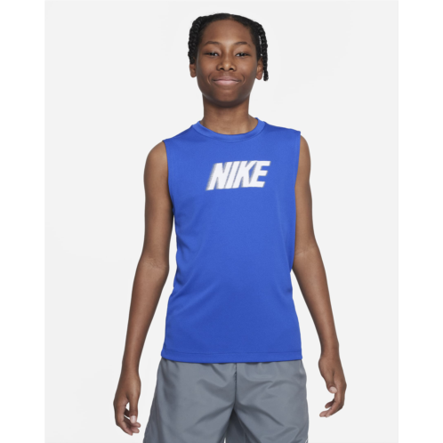 Nike Dri-FIT Multi+ Big Kids (Boys) Sleeveless Training Top