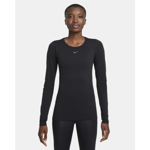 Nike Dri-FIT ADV Aura Womens Slim-Fit Long-Sleeve Training Top