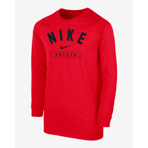 Nike Swoosh Big Kids (Boys) Soccer Long-Sleeve T-Shirt