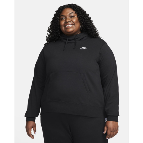 Nike Sportswear Club Fleece Womens Funnel-Neck Hoodie (Plus Size)