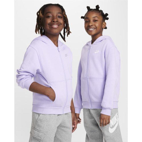 Nike Sportswear Club Fleece Big Kids Full-Zip Hoodie