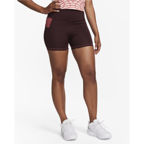 Nike Dri-FIT SE Womens High-Waisted 4 Shorts with Pockets