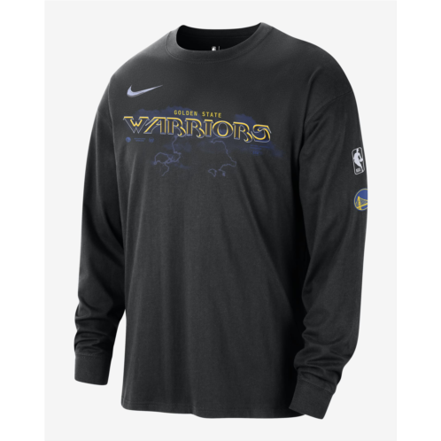 Golden State Warriors Essential Max90 Mens Nike NBA Long-Sleeve T-Shirt