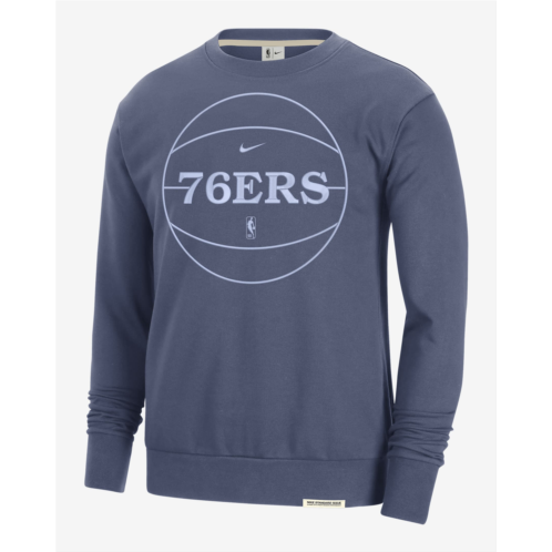 Philadelphia 76ers Standard Issue Mens Nike Dri-FIT NBA Sweatshirt