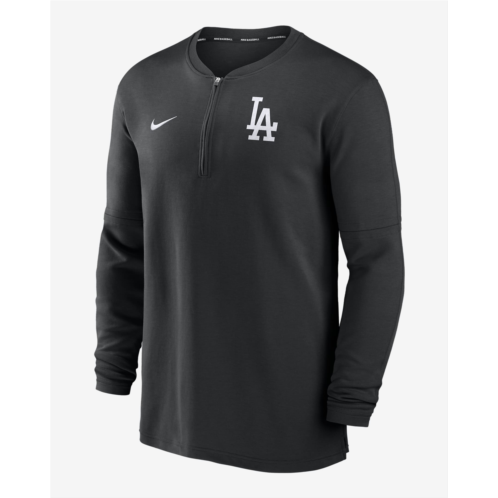 Los Angeles Dodgers Authentic Collection Game Time Mens Nike Dri-FIT MLB 1/2-Zip Long-Sleeve Top