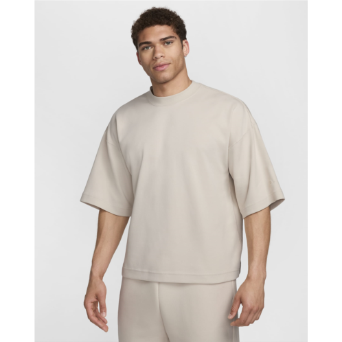 Nike Tech Mens Short-Sleeve Fleece Top