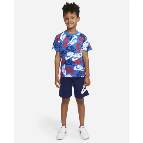 Nike Sportswear Little Kids Futura Toss Shorts Set