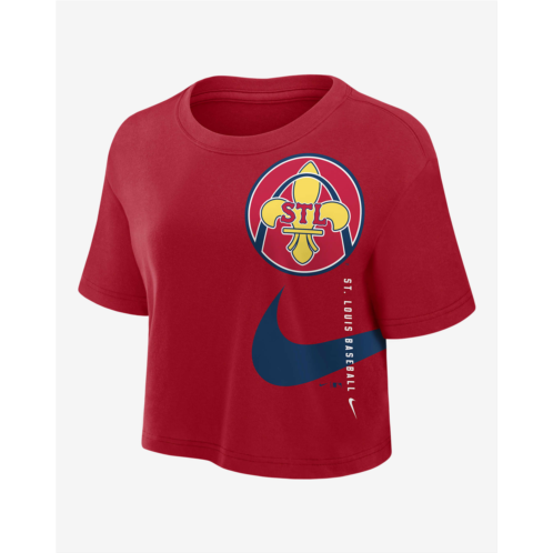 St. Louis Cardinals City Connect Womens Nike Dri-FIT MLB Cropped T-Shirt
