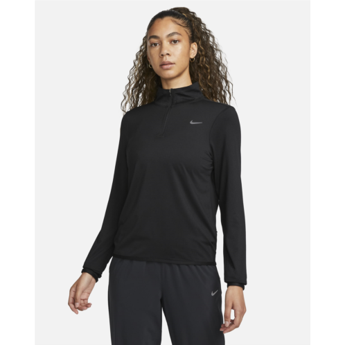 Nike Swift Element Womens UV Protection 1/4-Zip Running Top