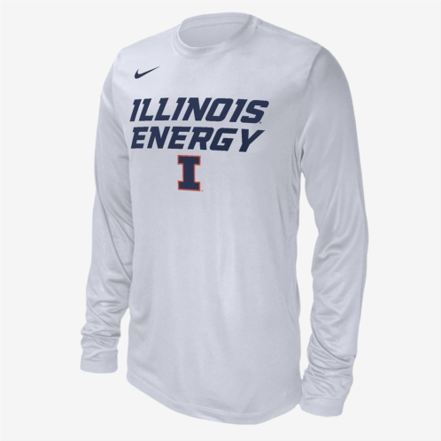 Illinois Mens Nike College Long-Sleeve T-Shirt