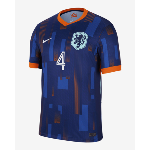 Virgil van Dijk Netherlands National Team 2024 Stadium Away Mens Nike Dri-FIT Soccer Jersey