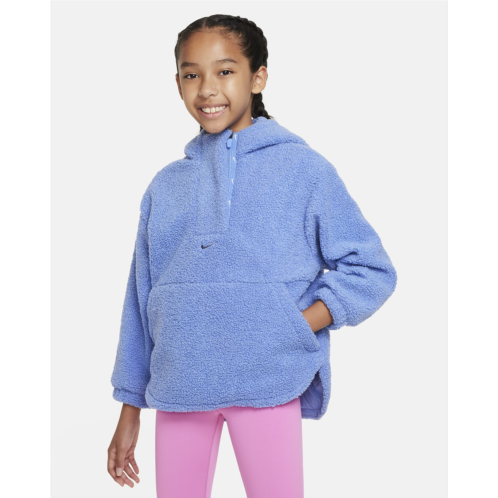 Nike High-Pile Fleece Big Kids (Girls) Therma-FIT Training Jacket