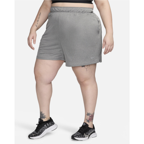 Nike Dri-FIT Attack Womens Mid-Rise 5 Unlined Shorts (Plus Size)