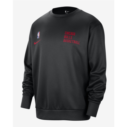 Chicago Bulls Spotlight Mens Nike Dri-FIT NBA Crew-Neck Sweatshirt