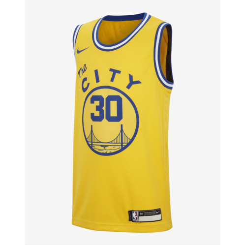 Stephen Curry Golden State Warriors Icon Edition Big Kids Nike NBA Swingman Jersey
