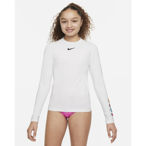 Nike Swim Charms Big Kids (Girls) Long-Sleeve Hydroguard