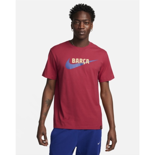 FC Barcelona Swoosh Mens Nike T-Shirt