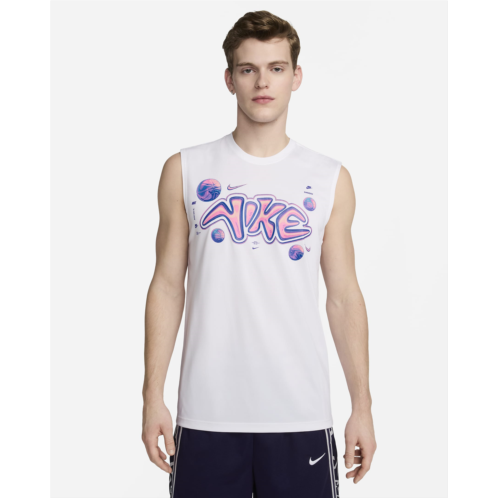 Nike Mens Dri-FIT Sleeveless Basketball T-Shirt