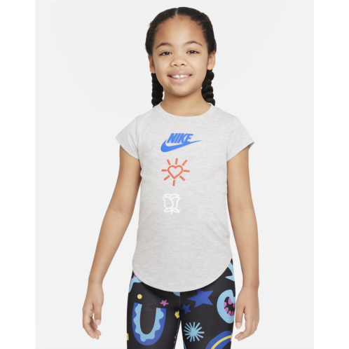 Nike Love Icon Stack Tee Little Kids T-Shirt