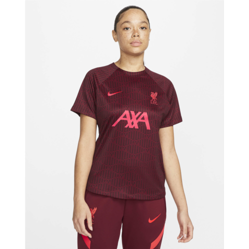 Liverpool FC Womens Nike Dri-FIT Pre-Match Soccer Top
