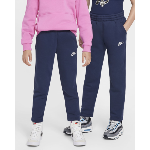 Nike Sportswear Club Fleece Big Kids Open-Hem Pants