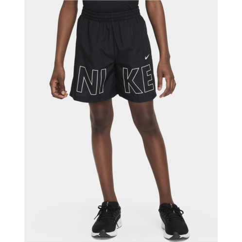 Nike Multi Big Kids Woven Training Shorts