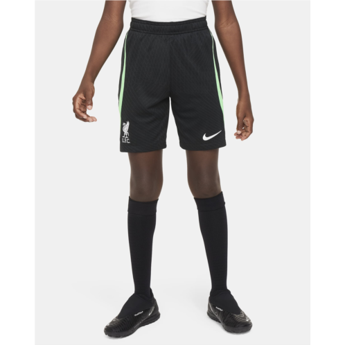 Liverpool FC Strike Big Kids Nike Dri-FIT Knit Soccer Shorts