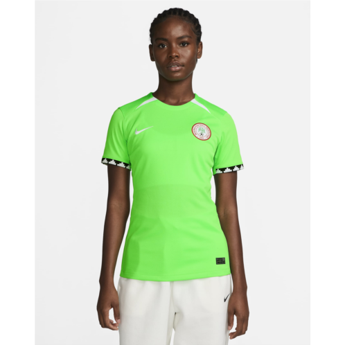 Nigeria 2023 Stadium Home Womens Nike Dri-FIT Soccer Jersey
