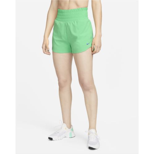 Nike Dri-FIT One Womens Ultra High-Waisted 3 Brief-Lined Shorts