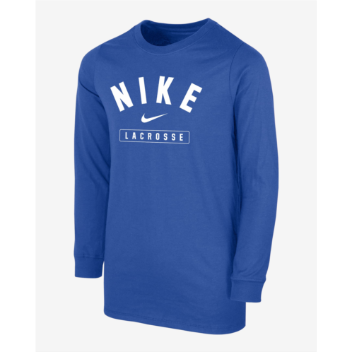 Nike Lacrosse Big Kids (Boys) Long-Sleeve T-Shirt