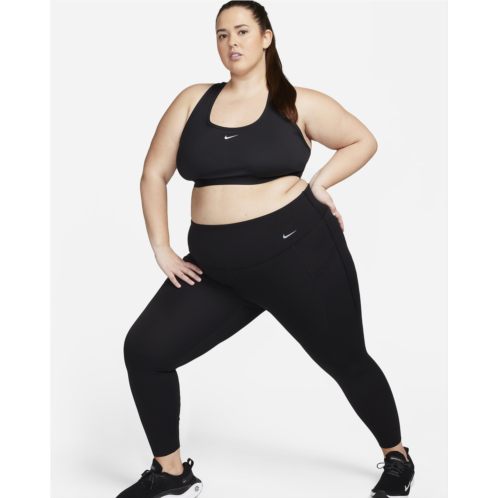 Nike Universa Womens Medium-Support High-Waisted 7/8 Leggings with Pockets (Plus Size)