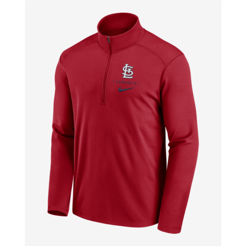 St. Louis Cardinals Franchise Logo Pacer Mens Nike Dri-FIT MLB 1/2-Zip Jacket