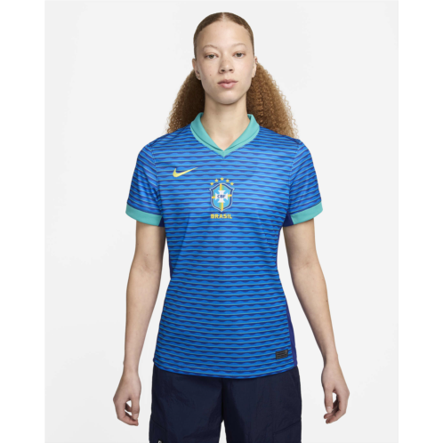 Brazil 2024 Stadium Away Womens Nike Dri-FIT Soccer Replica Jersey