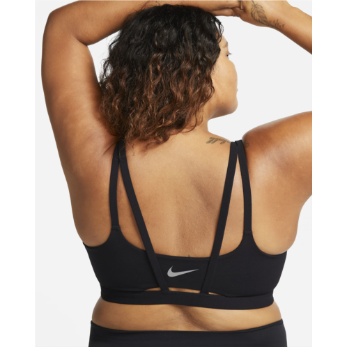 Nike Zenvy Strappy Womens Light-Support Padded Sports Bra (Plus Size)