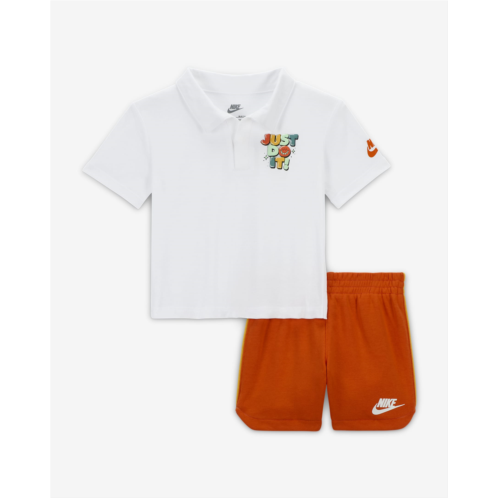 Nike Sportswear Create Your Own Adventure Baby (12-24M) Polo and Shorts Set