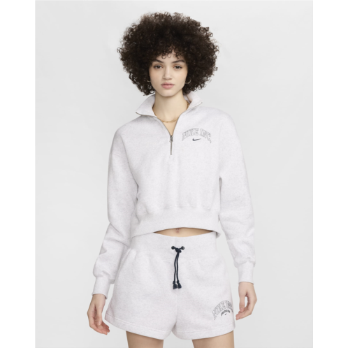 Nike Sportswear Phoenix Fleece Womens 1/2-Zip Cropped Sweatshirt