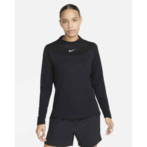 Nike Dri-FIT UV Advantage Womens Mock-Neck Golf Top