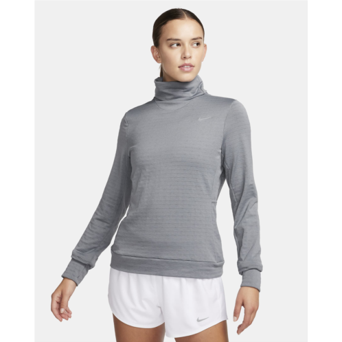 Nike Therma-FIT Swift Element Womens Turtleneck Running Top