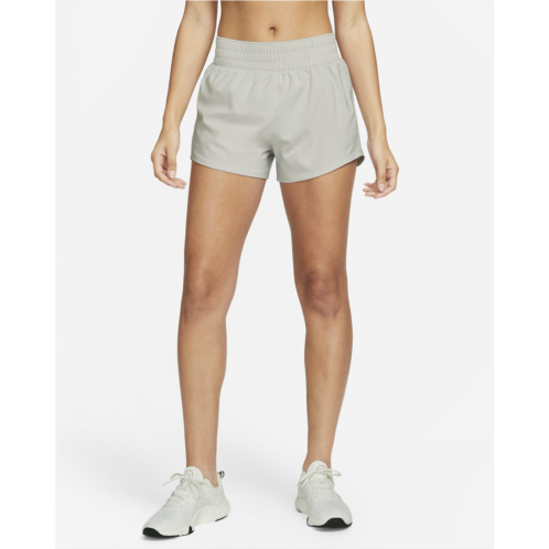 Nike One Womens Dri-FIT Mid-Rise 3 Brief-Lined Shorts