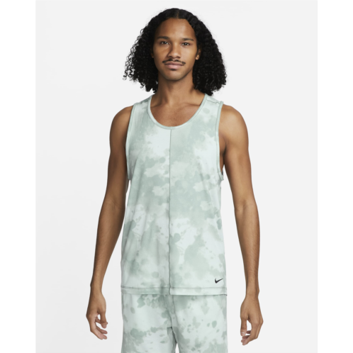 Nike Dri-FIT Mens Allover Print Sleeveless Yoga Top